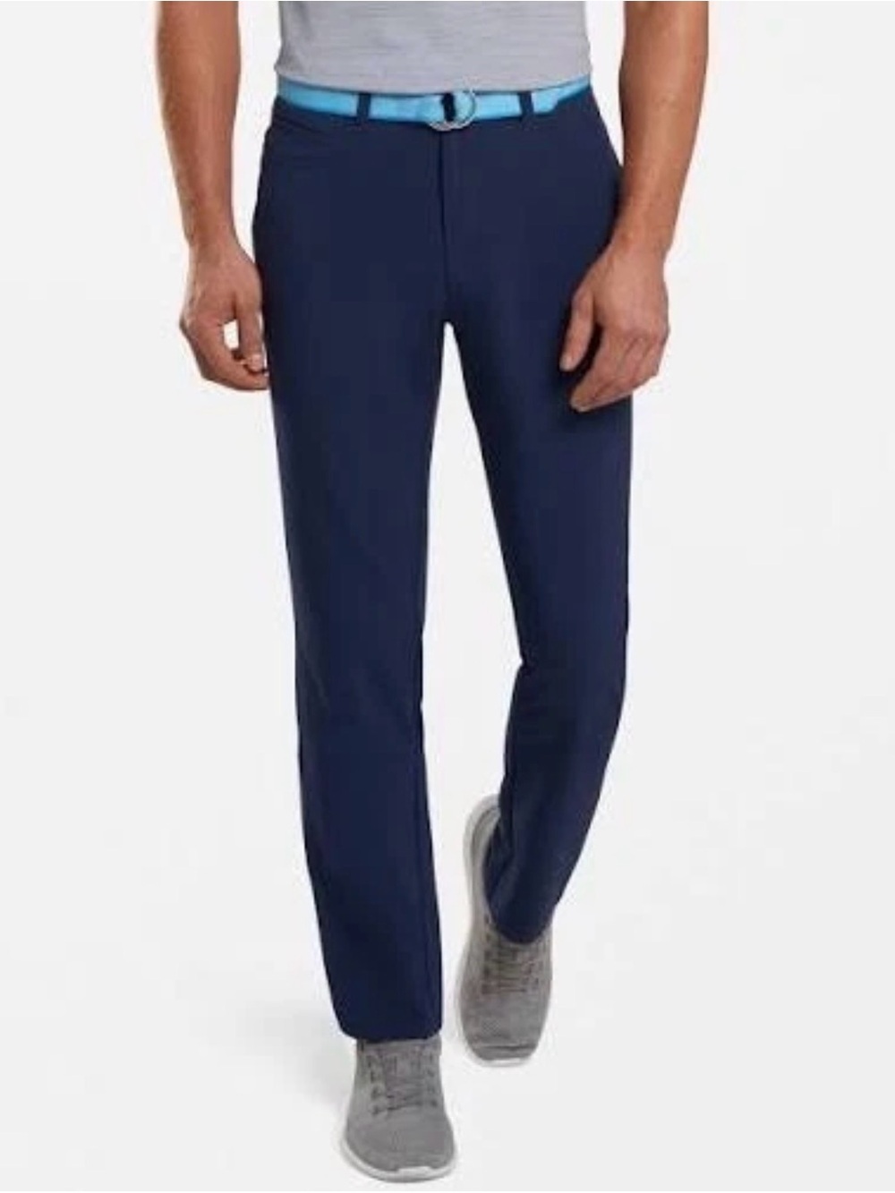 Peter Millar Crown Crafted Kirk Performance Tailored Fit Pants In Navy Size: 40